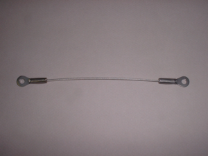 Eye/Eye Stainless Steel Cable Lanyard