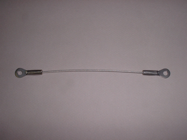 Eye/Eye Stainless Steel Cable Lanyard