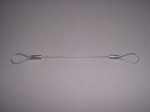 Loop/Loop Galvanized Cable Lanyard