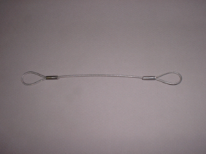 Loop/Loop Stainless Steel Cable Lanyard