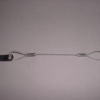 Loop/Loop/Tab Stainless Steel Cable Lanyard