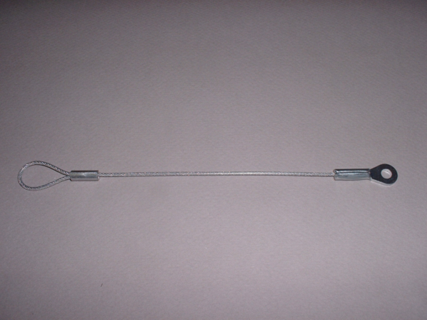 Loop/Eye Galvanized Cable Lanyard
