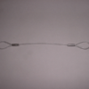 loop-loop stainless steel lanyard
