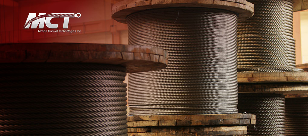 Motion Control Technology spool of cable wire